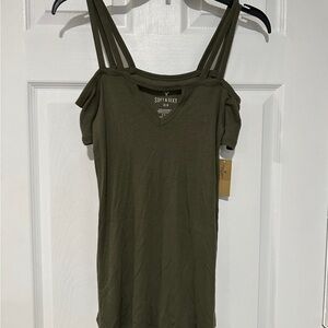 American Eagle Outfitters Olive top
